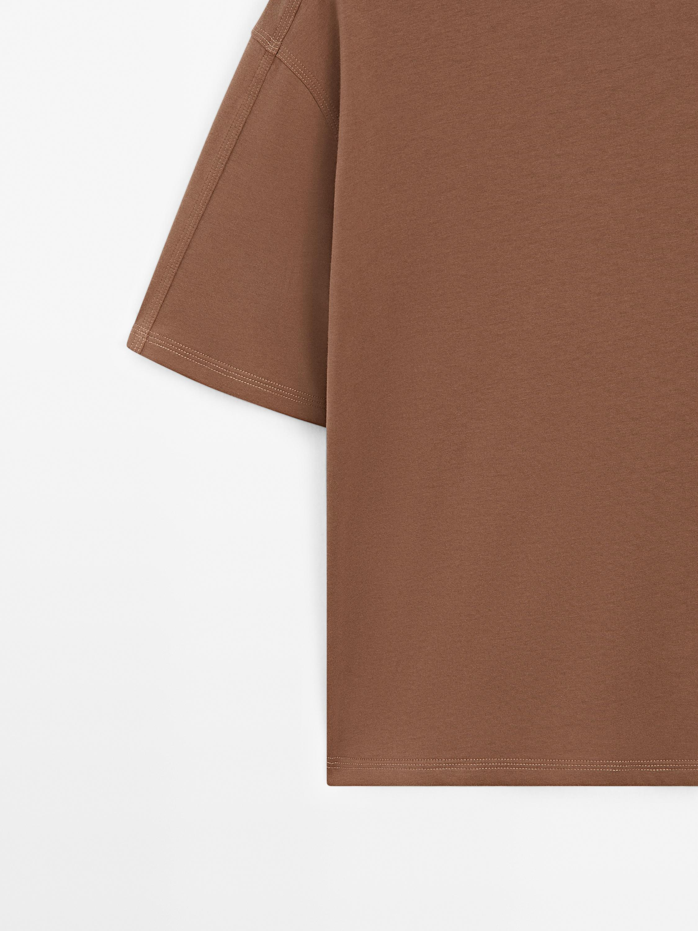 Oversize t-shirt with seam detail